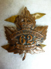 62nd Battalion (Vancouver, B.C.) Collar Badge 